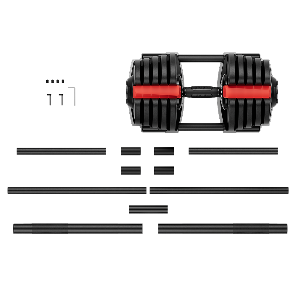 40kg ツーインワン可変バーベル・ダンベル